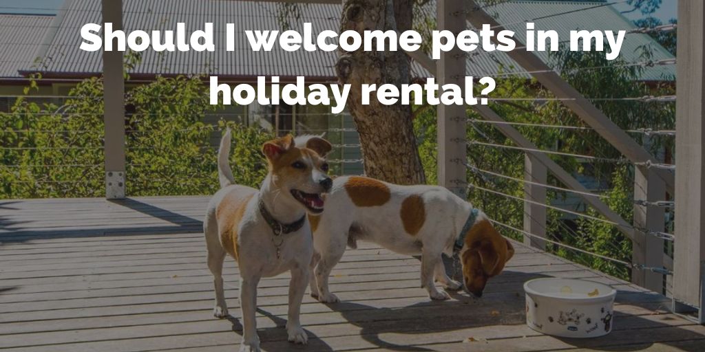should I welcome pets in my holiday rental