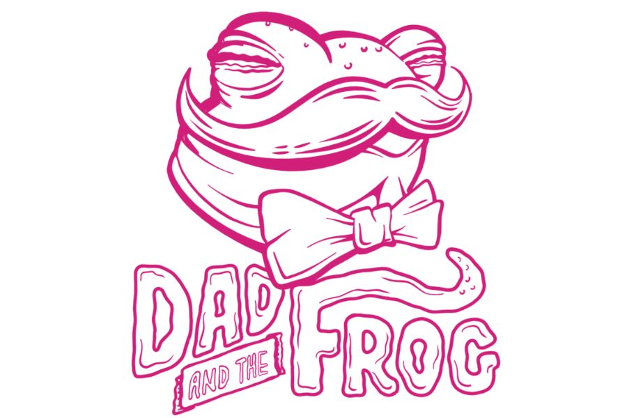Dad and the Frog Logo